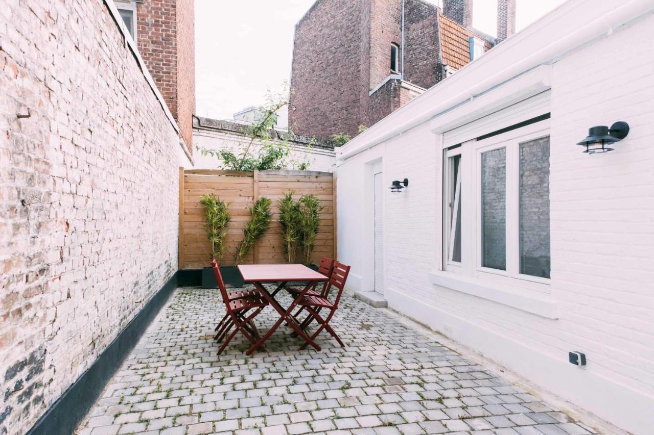 Charming Apartment With Terrace In Lille Lilla Esterno foto